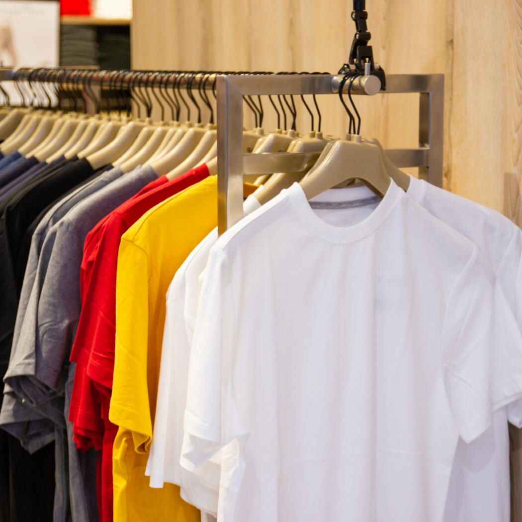 Most of our tshirts are made from 100% cotton.